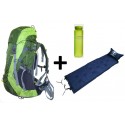 Pack : Outlander backpack Adventure 45+5 + Mattress + Bottle
